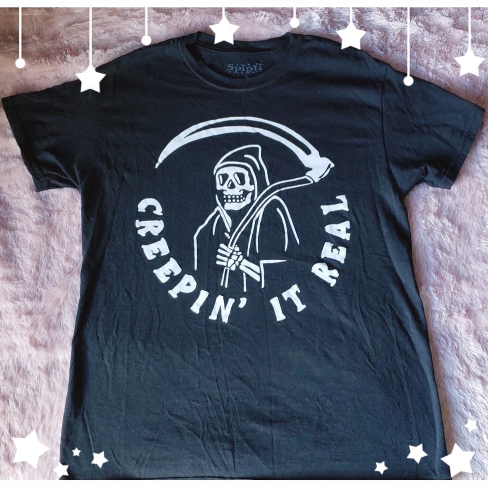 Creepin' It Real Grim Reaper Tee